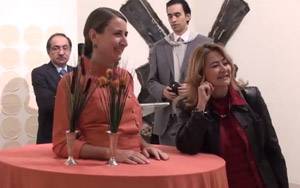 Mesera, en la exposición &quot;Asuntos domésticos&quot;